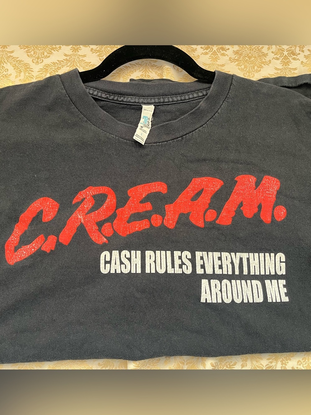 C.R.E.A.M. T-Shirt in DARE Style Sz L